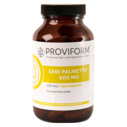 Saw palmetto 600 mg 100 vegi-caps Proviform