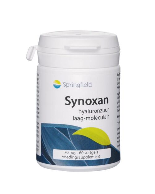 Synoxan hyaluronzuur low-molec 70 mg 60 softgels Springfield