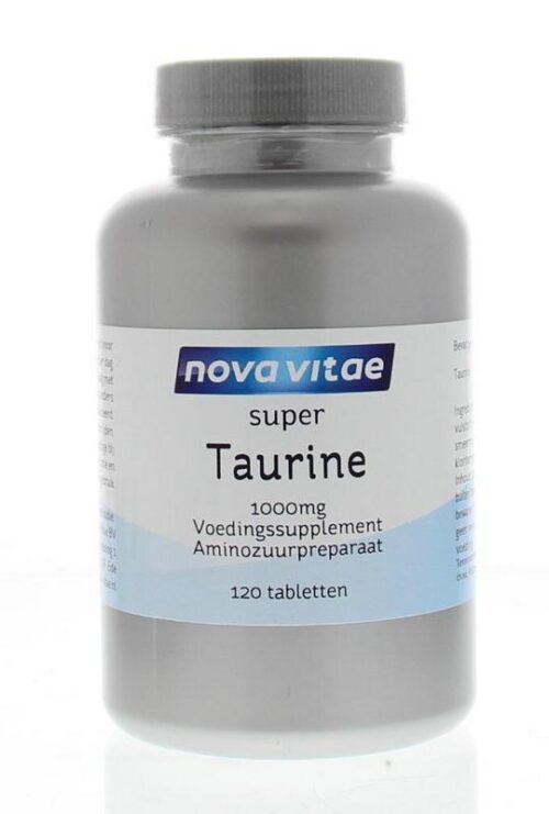 Taurine 1000 mg 120 tabletten Nova Vitae