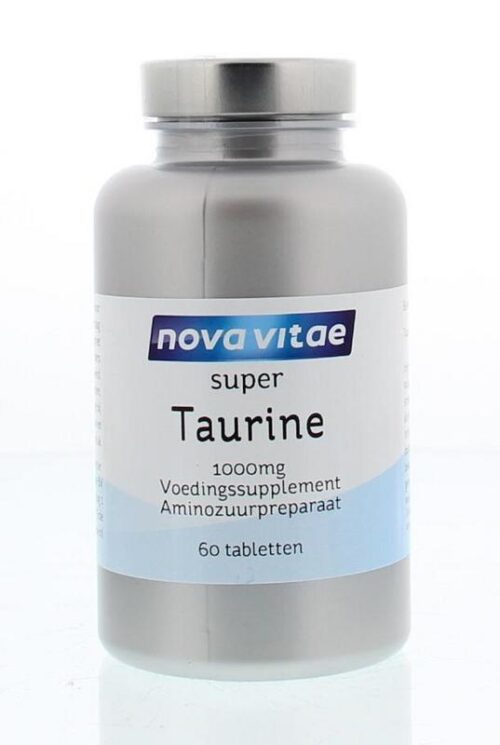 Taurine 1000 mg 60 tabletten Nova Vitae