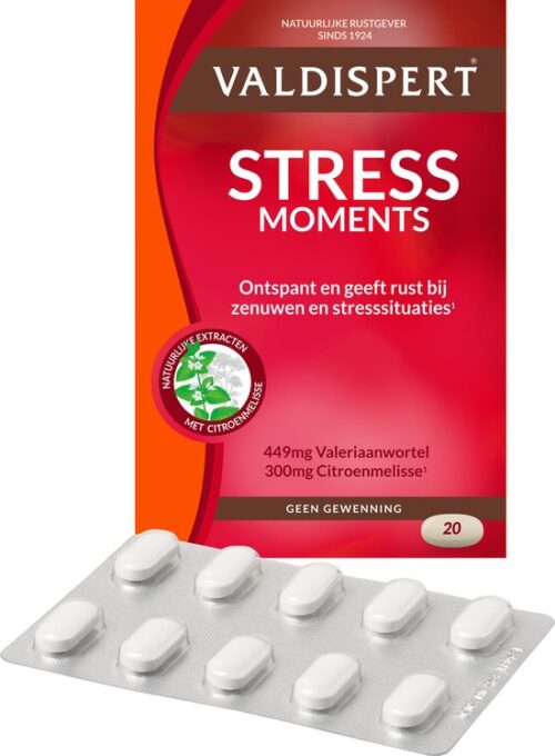 Valdispert stress moments 20 tabletten Valdispert