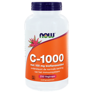 Vitamine C 1000 mg bioflavonoiden 250 vegi-caps NOW