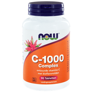 Vitamine C 1000 mg complex 90 tabletten NOW