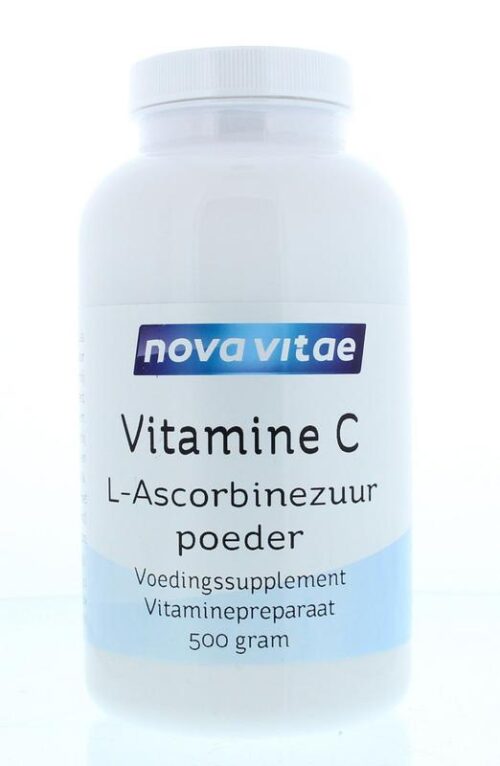 Vitamine C ascorbinezuur 500 gram Nova Vitae