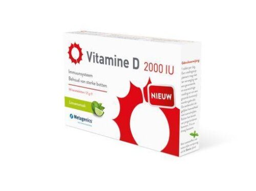 Vitamine D3 2000IU 84 tabletten Metagenics