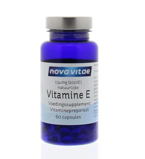 Vitamine E 200IU 60 capsules Nova Vitae
