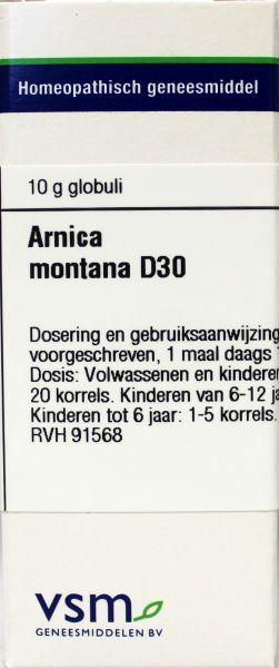 Arnica montana D30 10 gram VSM