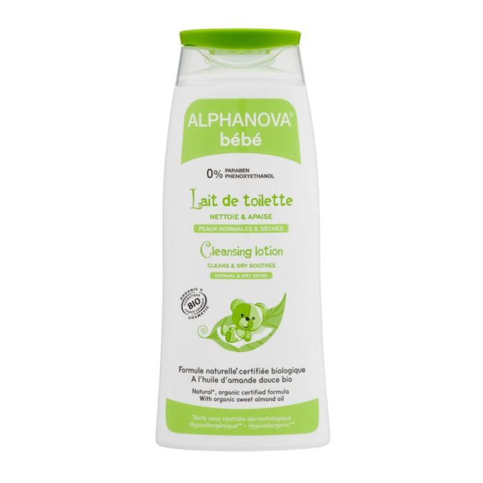 Bio organic cleansing lotion 500 ml Alphanova Baby