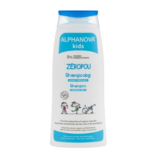 Bio zeropou shampoo preventie hoofdluis 200 ml Alphanova Kids