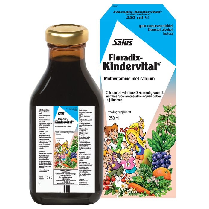 Floradix Kindervital Fruity 250 ml Salus