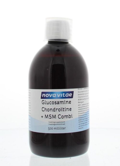 Glucosamine chondroitine MSM combi 500 ml Nova Vitae