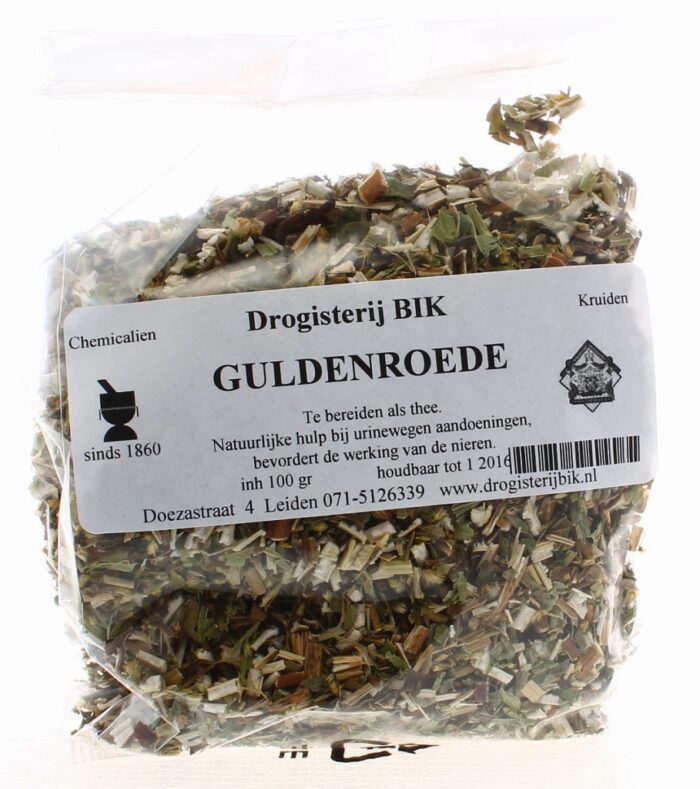 Guldenroede / Solidago 100 gram etiket 14