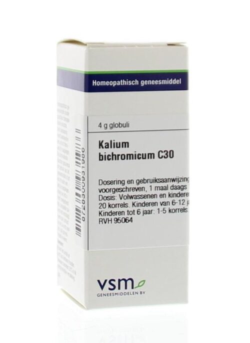 Kalium bichromicum C30 4 gram VSM