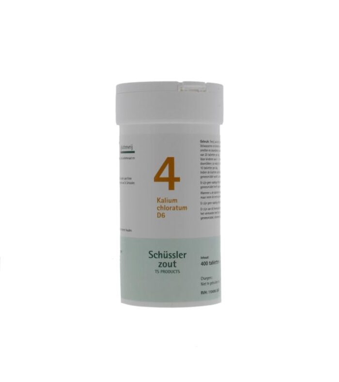 Kalium chloratum 4 D6 Schussler 400 tabletten Pfluger