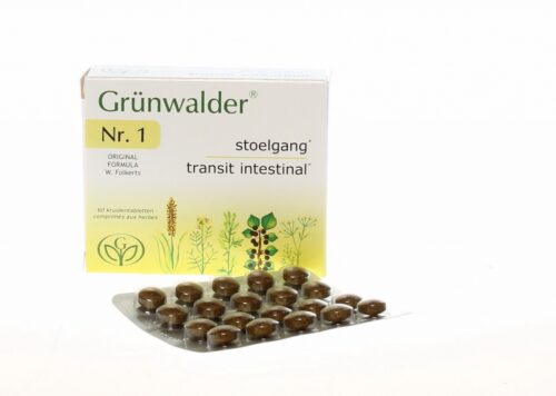 Nr 1 kruidentablet 100 tabletten Grunwalder