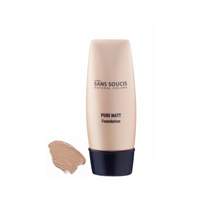 Pure matt foundation 40 tanned beige Sans Soucis (Vervallen)