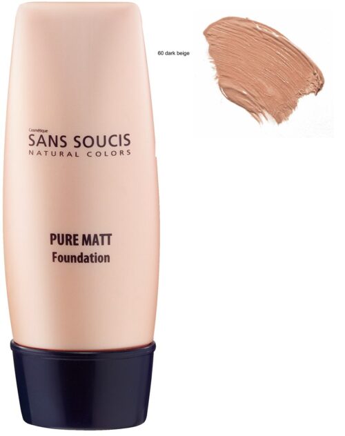 Pure matt foundation 60 dark beige Sans Soucis (Vervallen)