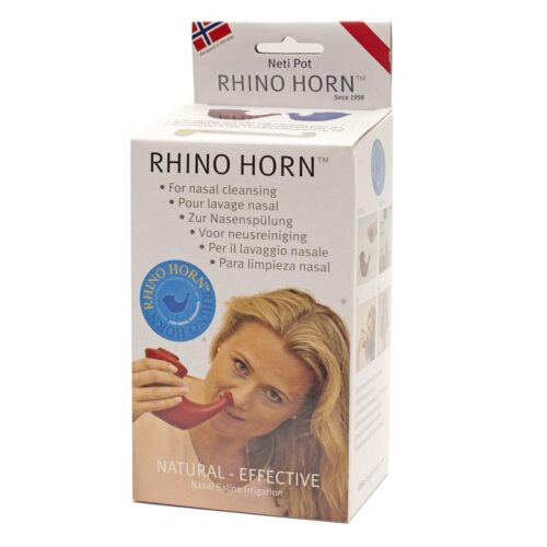 Rhino Horn Neusspoeler Rood 1 stuks