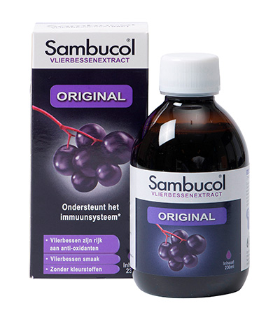 Sambucol Vlierbessensiroop original 230 ml TS