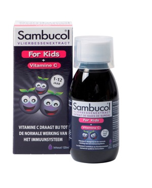 Sambucol for kids+vit C 120 ml TS