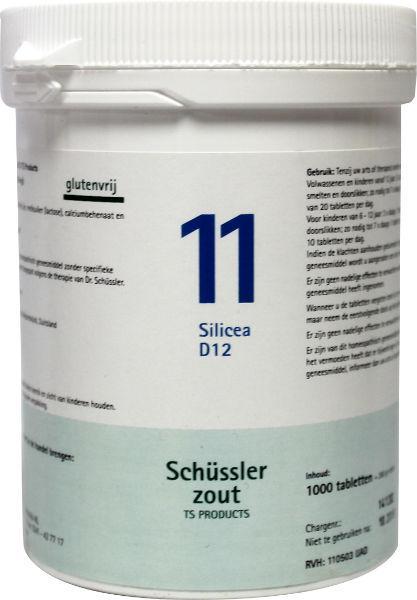 Silicea 11 D12 Schussler 1000 tabletten Pfluger