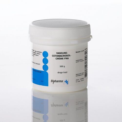 Vaseline-cetomacrogolcreme FNA 500 gram Bipharma