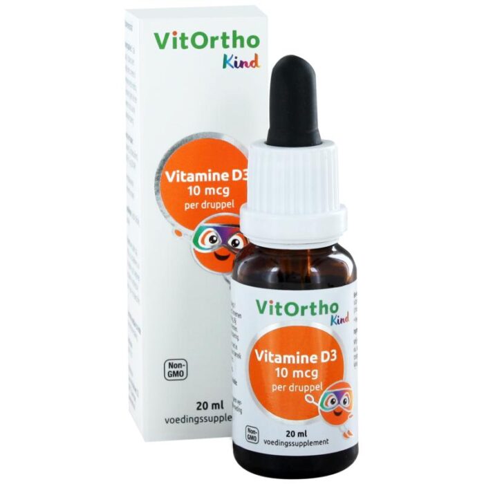 Vitamine D3 10 mcg (Kind) 20 ml Vitortho