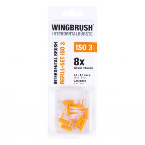 Wingbrush refill ISO 3 medium / large