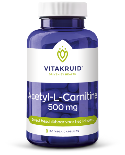 Acetyl-l-carnitine 500 mg 90 softgels Vitakruid