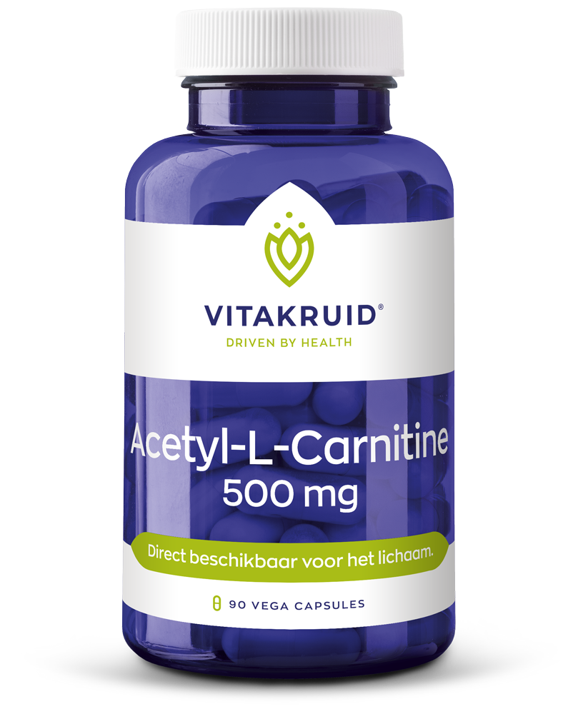 Acetyl-l-carnitine 500 mg 90 softgels Vitakruid