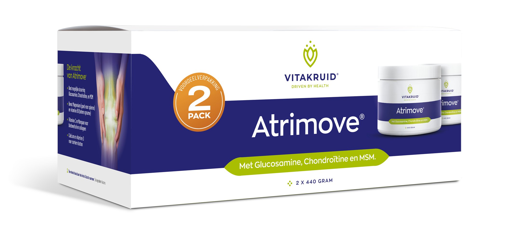 Atrimove granulaat 2 pack 440 gram 2x440 gram Vitakruid