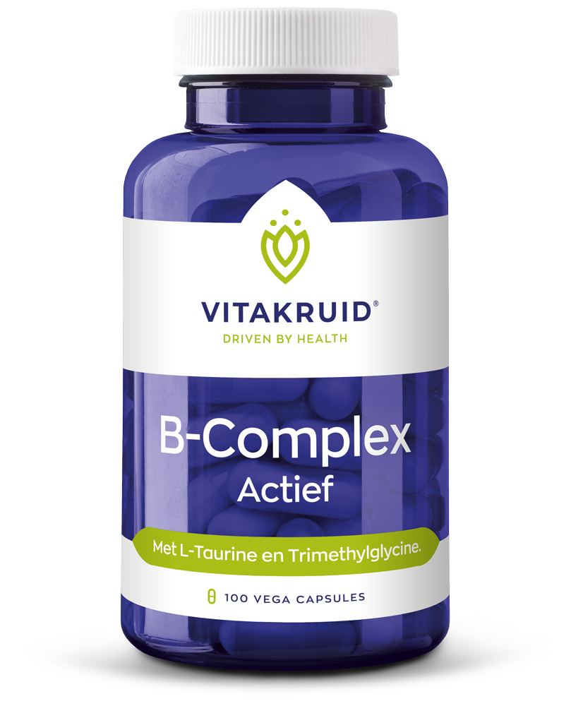 B-Complex actief 60 vegi-capsules Vitakruid