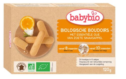 Babykoekjes Boudoir vanaf 10 maanden 120 gram Babybio