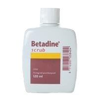 Betadine scrub 120 ml