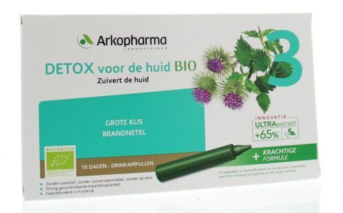 Bio detox huid 10 ampullen Arkofluids