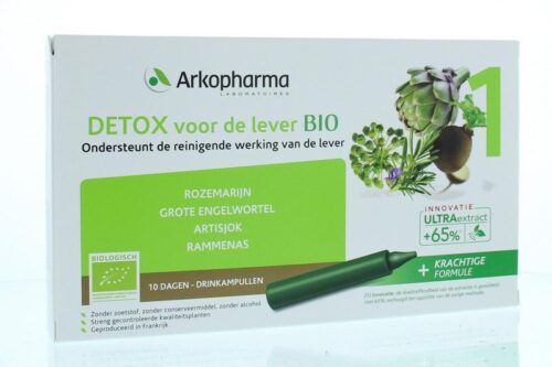 Bio detox lever 10 ampullen Arkofluids