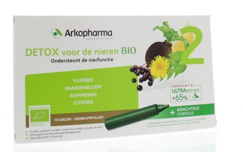 Bio detox nieren 10 ampullen Arkofluids