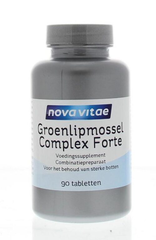 Groenlipmossel complex forte 90 tabletten Nova Vitae