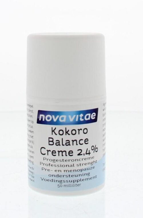 Kokoro progest balans cream 2.4% 50 ml Nova Vitae
