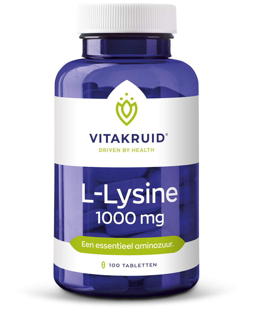 L-Lysine 1000 mg 100 tabletten Vitakruid