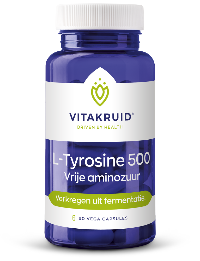 L-Tyrosine 500 60 vegi-caps Vitakruid