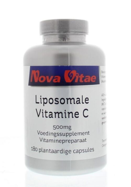 Liposomaal vitamine C 180 vegi-caps Nova Vitae