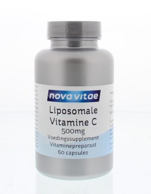 Liposomaal vitamine C capsules 60 vegi-caps Nova Vitae