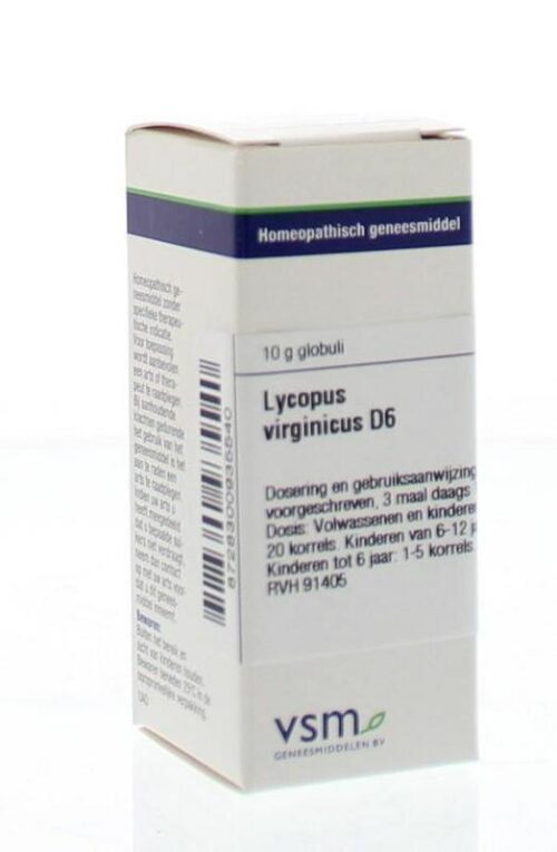 Lycopus virginicus D6 10 gram VSM