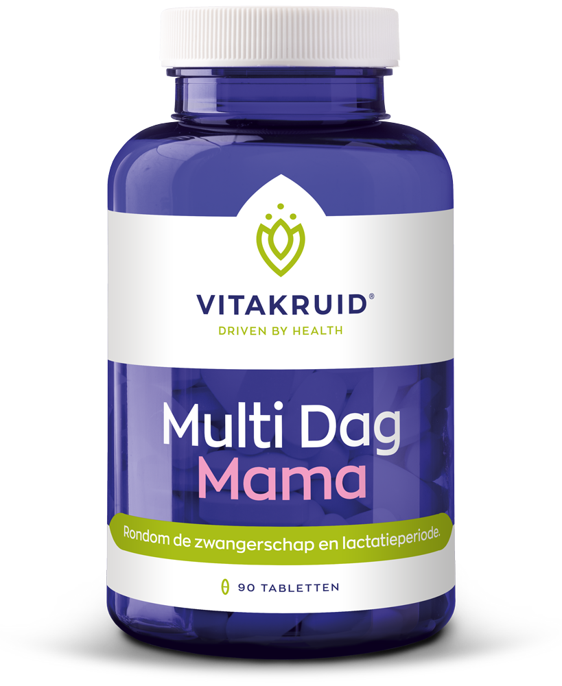 Multi dag mama 90 tabletten Vitakruid