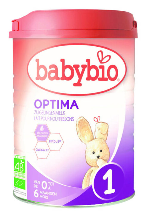 Optima 1 zuigelingen melk 0-6 maanden 900 gram Babybio