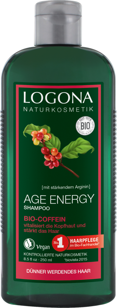 Shampoo age energy bio cafeine 250 ml Logona