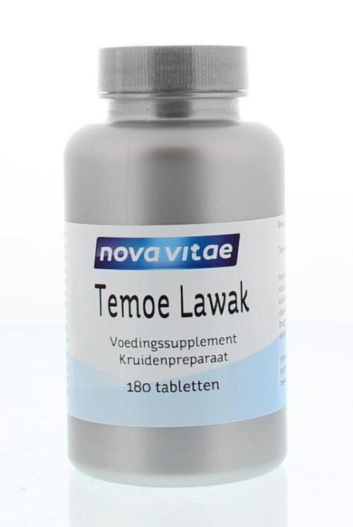 Temoe lawak 180 tabletten Nova Vitae