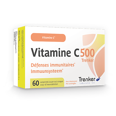 Vitamine C 500 mg 60 zuigtabletten Trenker