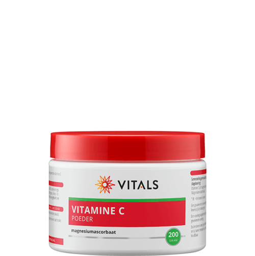 Vitamine C poeder magnesiumascorbaat 200 gram Vitals